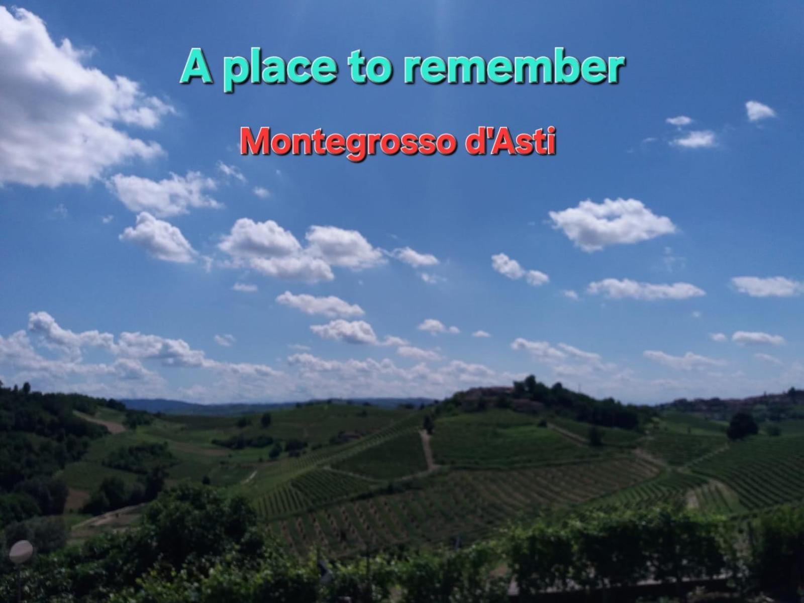 A Place To Remember Montegrosso dʼAsti Exterior foto
